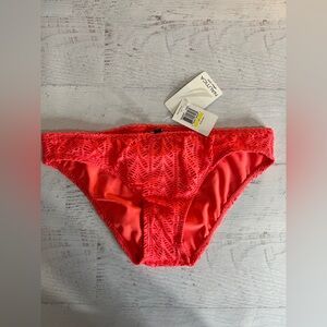 Nautica Women's Vibrant Coral Bikini Bottom